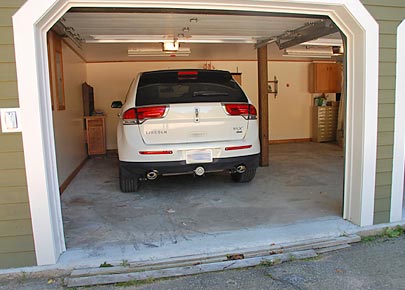 Inside car storage